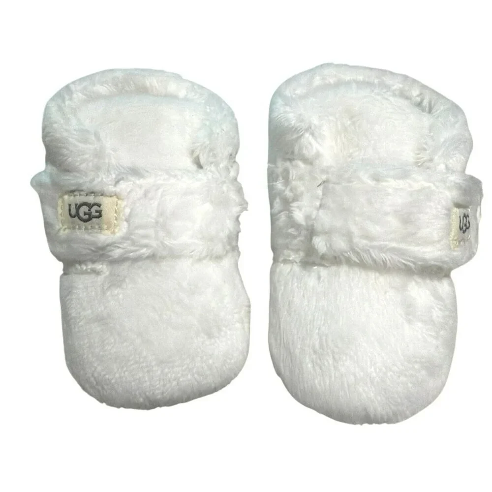 Ugg Baby Booties Bixbee Fur Size 2/3 New